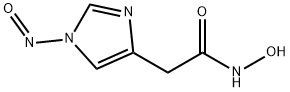 (1-NITROSO-1H-IMIDAZOL-4-YL)아세토하이드록사미산 구조식 이미지