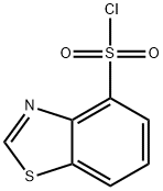 1,3-벤조티아졸-4-설포닐클로라이드 구조식 이미지