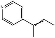 피리딘,4-(1-메틸-1-프로페닐)-(9CI) 구조식 이미지