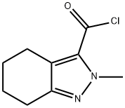2H-Indazole-3-carbonylchloride,4,5,6,7-tetrahydro-2-methyl-(9CI) Structure