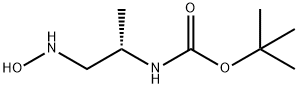 카르바민산,[2-(히드록시아미노)-1-메틸에틸]-,1,1-디메틸에틸에스테르,(S)- 구조식 이미지