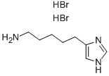 4-(5-AMINOPENTYL)IMIDAZOLE DIHYDROBROMIDE 구조식 이미지