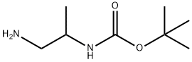 Carbamic acid, (2-amino-1-methylethyl)-, 1,1-dimethylethyl ester (9CI) 구조식 이미지