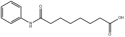 7-Phenylcarbamoylheptanoic acid Structure
