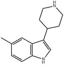 5-METHYL-3-PIPERIDIN-4-YL-1H-INDOLE HCL Structure