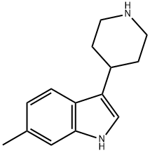 6-METHYL-3-PIPERIDIN-4-YL-1H-INDOLE Structure