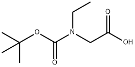 N-Boc-N-этилглицина структурированное изображение
