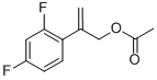 1-2-(2,4-difluorophenyl)-2-propenol acetate Structure