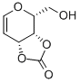 D-GALACTAL CYCLIC 3 4-CARBONATE Structure