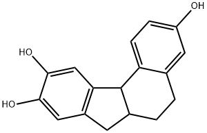 5,6,6a,11b-tetrahydro-3,9,10-trihydroxybenzo(c)fluorene Structure