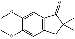 2,3-DIHYDRO-5,6-DIMETHOXY-2,2-DIMETHYL-1H-INDEN-1-ONE Structure