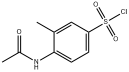 4-ACETYLAMINO-3-METHYL-BENZENESULFONYL CHLORIDE Structure