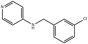 (3-CHLORO-BENZYL)-PYRIDIN-4-YL-AMINE DIHYDROCHLORIDE Structure