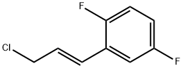 2-(3-클로로프로페닐)-1,4-디플루오로-벤젠 구조식 이미지
