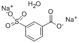 3-SULFOBENZOIC ACID DISODIUM SALT MONOHYDRATE Structure