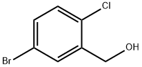 (5-Bromo-2-chlorophenyl)methanol Structure