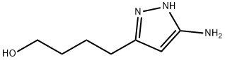 1H-Pyrazole-3-butanol,  5-amino- Structure