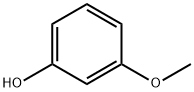 3-Methoxyphenol 구조식 이미지