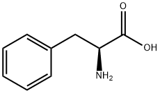 DL-Phenylalanine 구조식 이미지