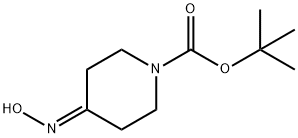 TERT-부틸4-(하이드록시이미노)피페리딘-1-카르복실레이트 구조식 이미지