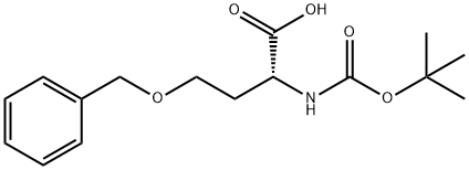 BOC-D-HSE(BZL)-OH Structure