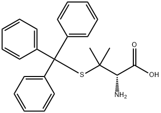 H-D-PEN(TRT)-OH Structure