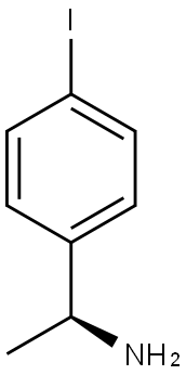 Benzenemethanamine, 4-iodo-a-methyl-, (R)- Structure
