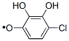 Phenoxy,  4-chloro-2,3-dihydroxy- Structure