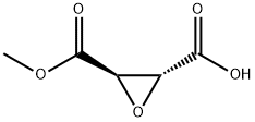 2,3-옥시란디카르복실산,모노메틸에스테르,(2R,3R)-(9CI) 구조식 이미지