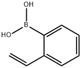 2-VINYLPHENYLBORONIC ACID 구조식 이미지