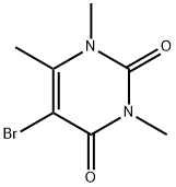 1,3,6-TRIMETHYL-5-BROMOURACIL Structure