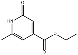 Ethyl 2-hydroxy-6-methylpyridine-4-carboxylate, 97% 구조식 이미지