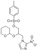 1-(2'-NITRO-1'-IMIDAZOLYL)-2-O-TETRAHYDROPYRANYL-3-O-TOLUENESULFONYL-PROPANEDIOL 구조식 이미지