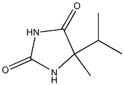 2,4-Imidazolidinedione,5-methyl-5-(1-methylethyl)-,(+)-(9CI) Structure