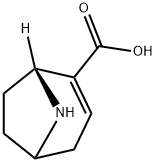 8-Azabicyclo[3.2.1]oct-2-ene-2-carboxylicacid,(1R)-(9CI) 구조식 이미지