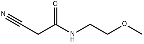 2-CYANO-N-(2-METHOXY-ETHYL)-ACETAMIDE Structure