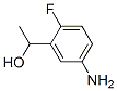 Benzenemethanol, 5-amino-2-fluoro-alpha-methyl- (9CI) Structure