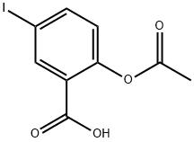 О-ацетил-5-йодсалициловая кислота структурированное изображение