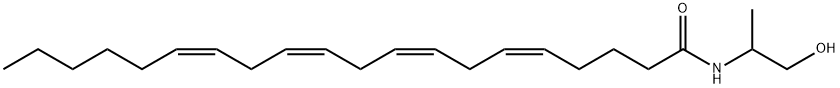 R(+)-ARACHIDONYL-1'-HYDROXY-2'-PROPYLAMIDE Structure