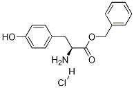 L-Tyrosine, phenylMethyl ester, hydrochloride Structure