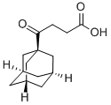 gamma-Oxo-1-adamantanebutyric acid Structure