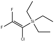 1-Chloro-2,2-difluoroethenyl-triethylsilane Structure