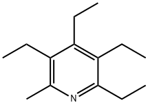 2,3,4,5-TETRAETHYL-6-METHYL-PYRIDINE Structure