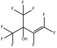 2-(TRIFLUOROVINYL)HEXAFLUOROISOPROPANOL Structure