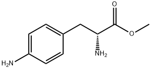 4-AMINO-D-PHENYLALANINE METHYL ESTER Structure