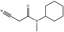 2-cyano-N-cyclohexyl-N-methylacetamide Structure