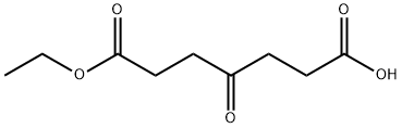 3-OXOPENTANE-1,5-DICARBOXYLIC ACID MONOETHYL ESTER Structure