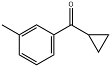 CYCLOPROPYL 3-METHYLPHENYL KETONE Structure