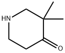 3,3-디메틸피페리딘-4-ONE 구조식 이미지