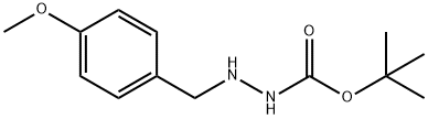 Tert-butyl N-[(4-
Methoxyphenyl)MethylaMino]carbaMate Structure